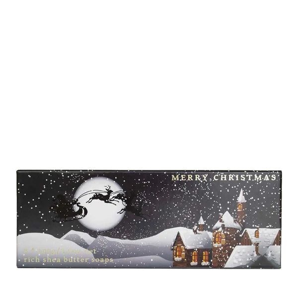 Winter Village Triple Soap Gift Box