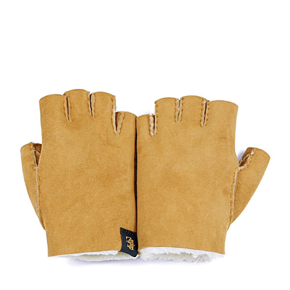 Glyder Sheepskin Fingerless Gloves