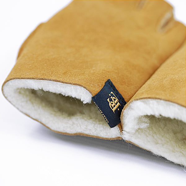 Glyder Sheepskin Fingerless Gloves
