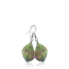 Honesty Green Drop Earrings