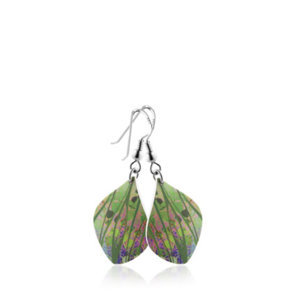 Honesty Green Drop Earrings