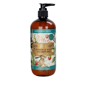 Jasmine & Wild Strawberry Hand & Body Wash
