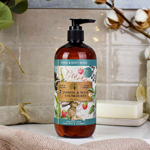 Jasmine & Wild Strawberry Hand & Body Wash