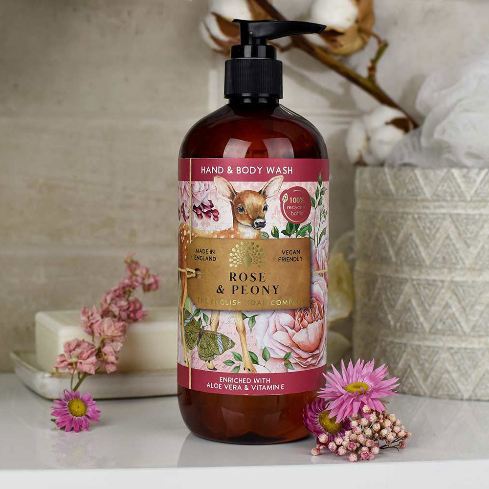 Rose & Peony Hand & Body Wash
