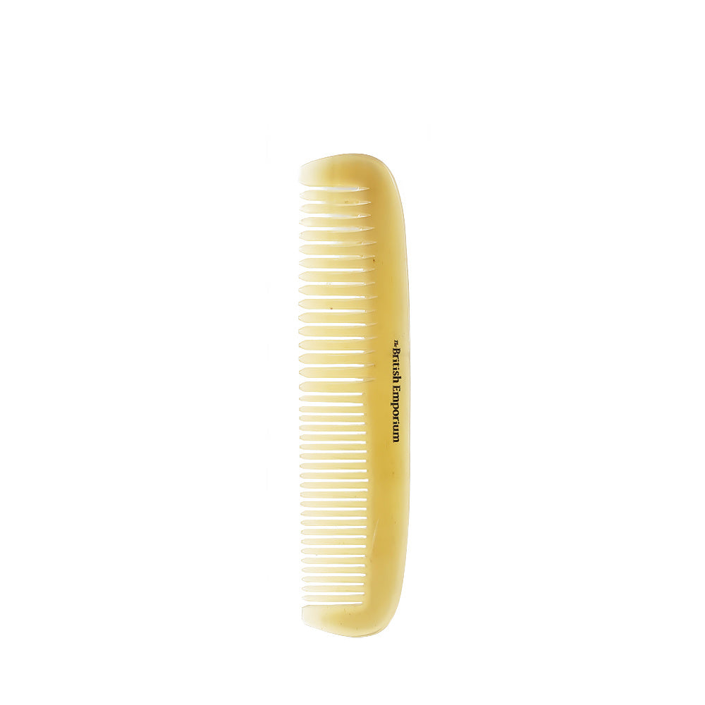 Natural Horn Hair Comb 5"