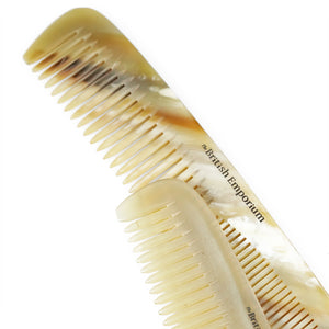 Natural Horn Hair Comb 5"