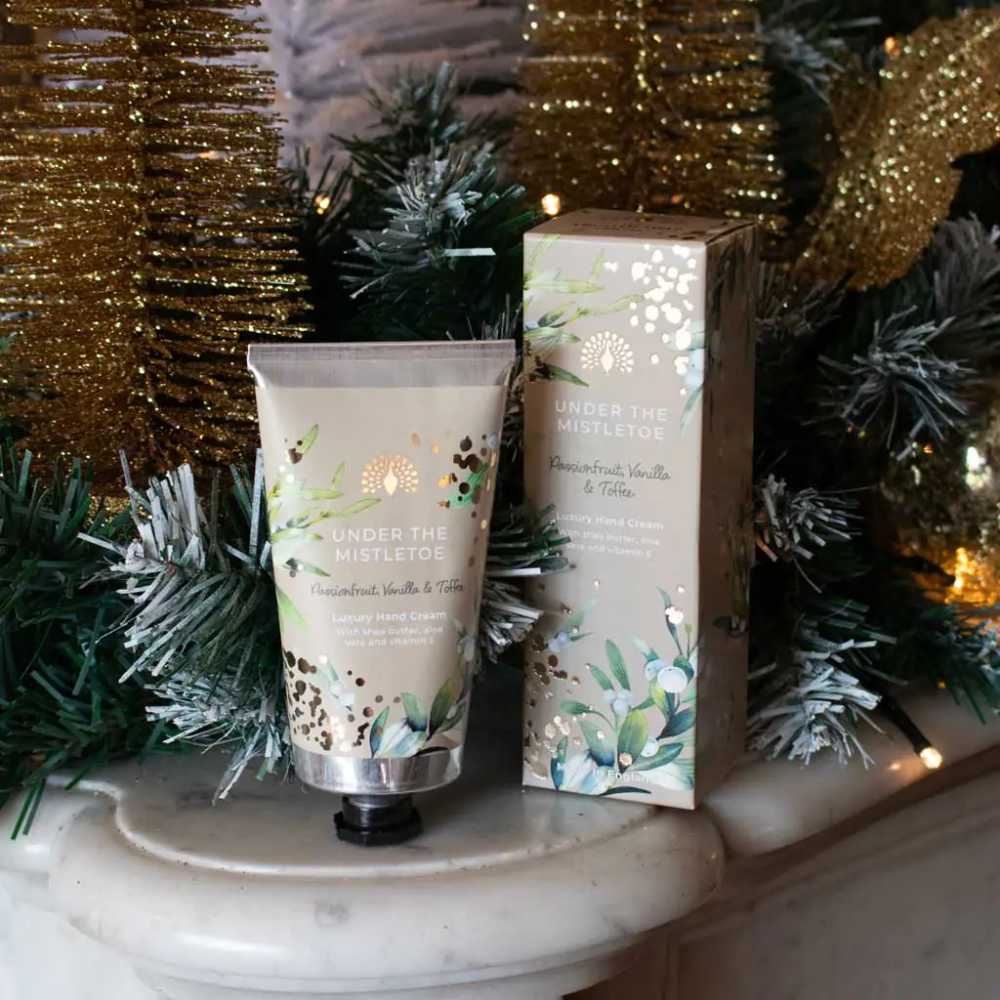 Christmas Tidings Under The Mistletoe Hand Cream