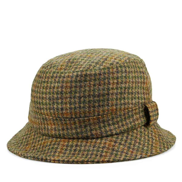 British Wool Tweed Bucket Hat
