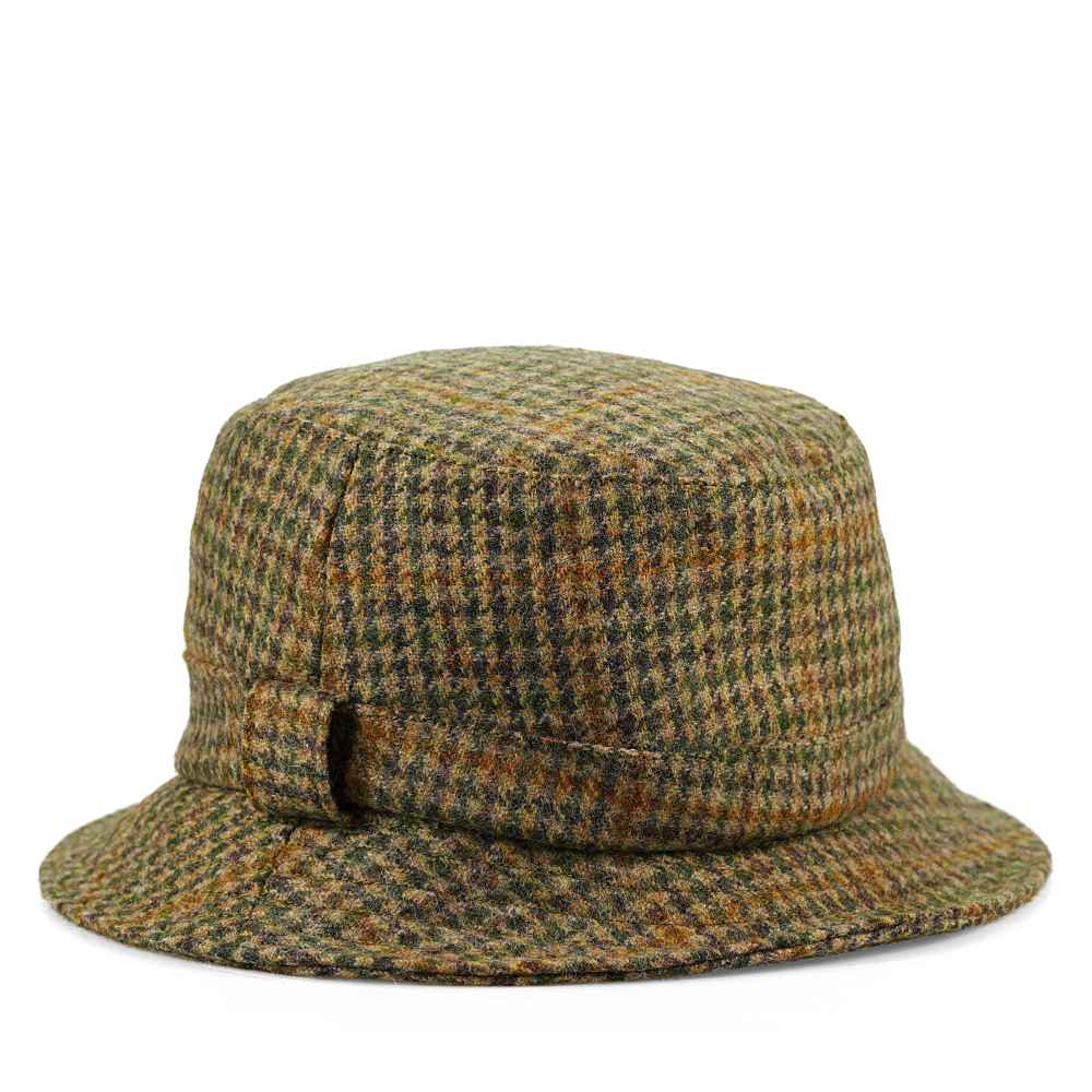 British Wool Tweed Bucket Hat