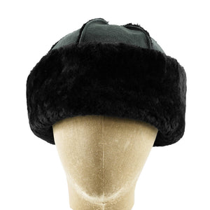 Ingleborough Dome Sheepskin Hat Black
