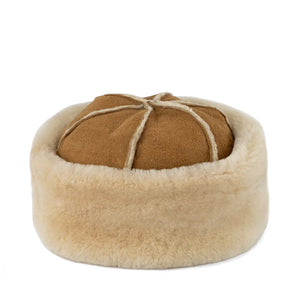 Ingleborough Dome Sheepskin Hat Tan