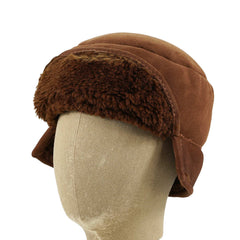 Sheepskin Trapper Hat Brown