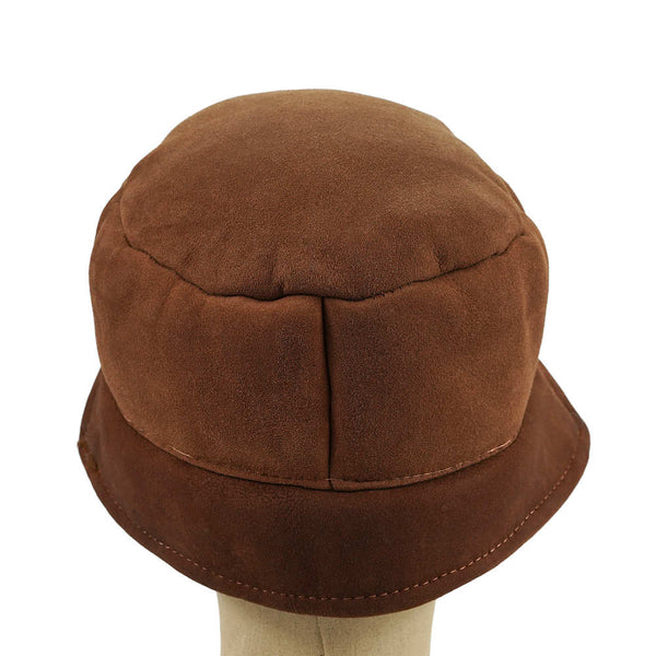 Sheepskin Trapper Hat Brown