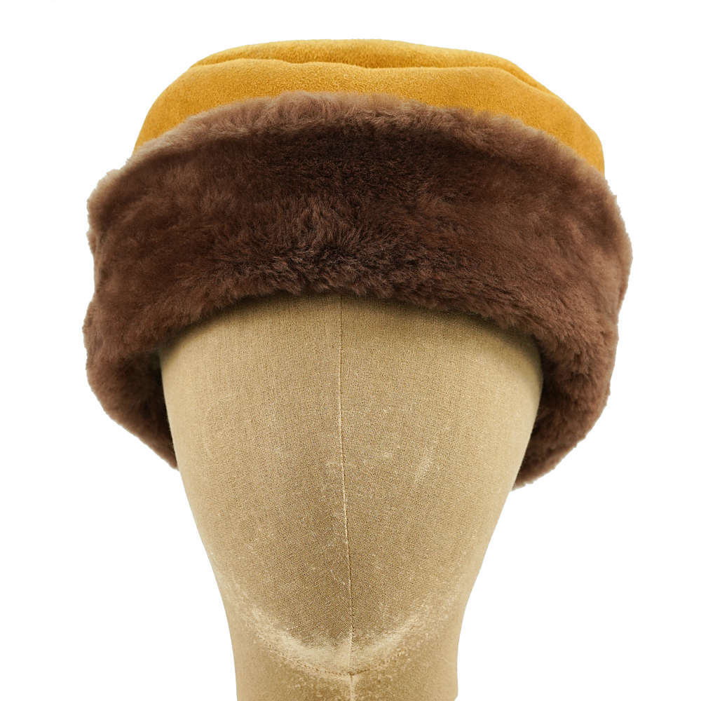 Tudor Sheepskin Hat Tan