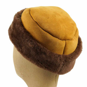 Tudor Sheepskin Hat Tan
