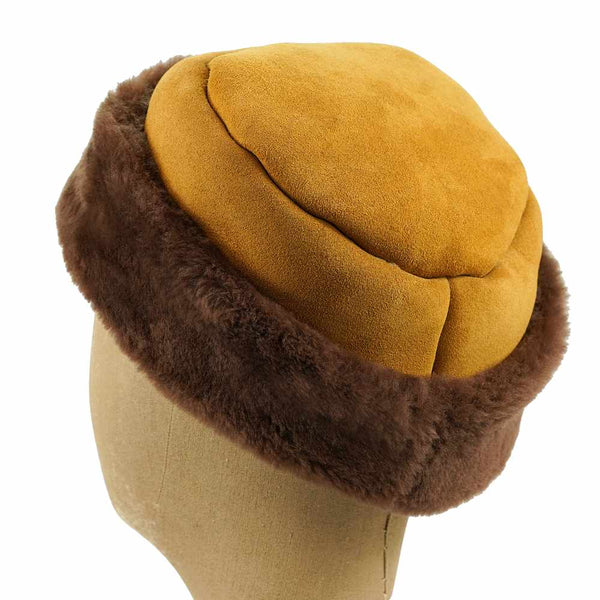 Tudor Sheepskin Hat Tan