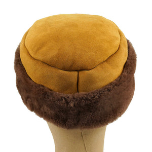 Tudor Sheepskin Hat Tan