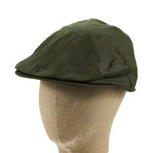 Wax Flat Cap Green