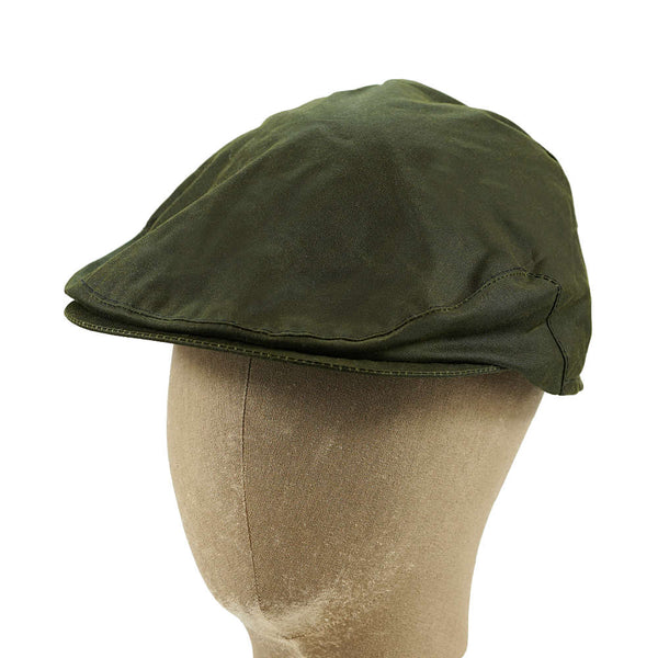 Wax Flat Cap Green