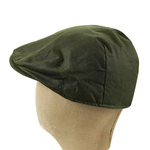 Wax Flat Cap Green