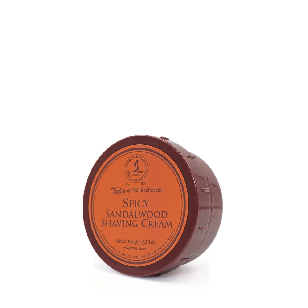 Spicy Sandalwood Shaving Cream Bowl 150g
