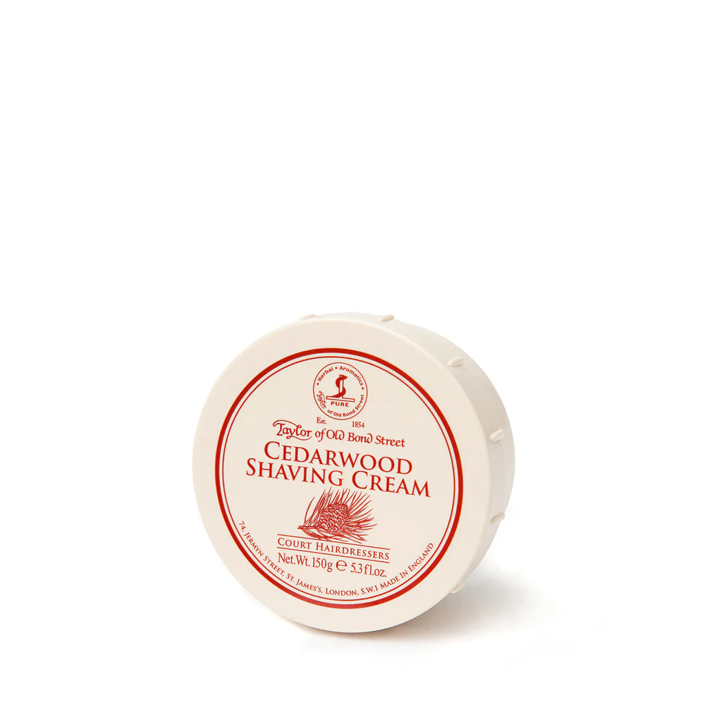 Cedarwood Shaving Cream Bowl 150g