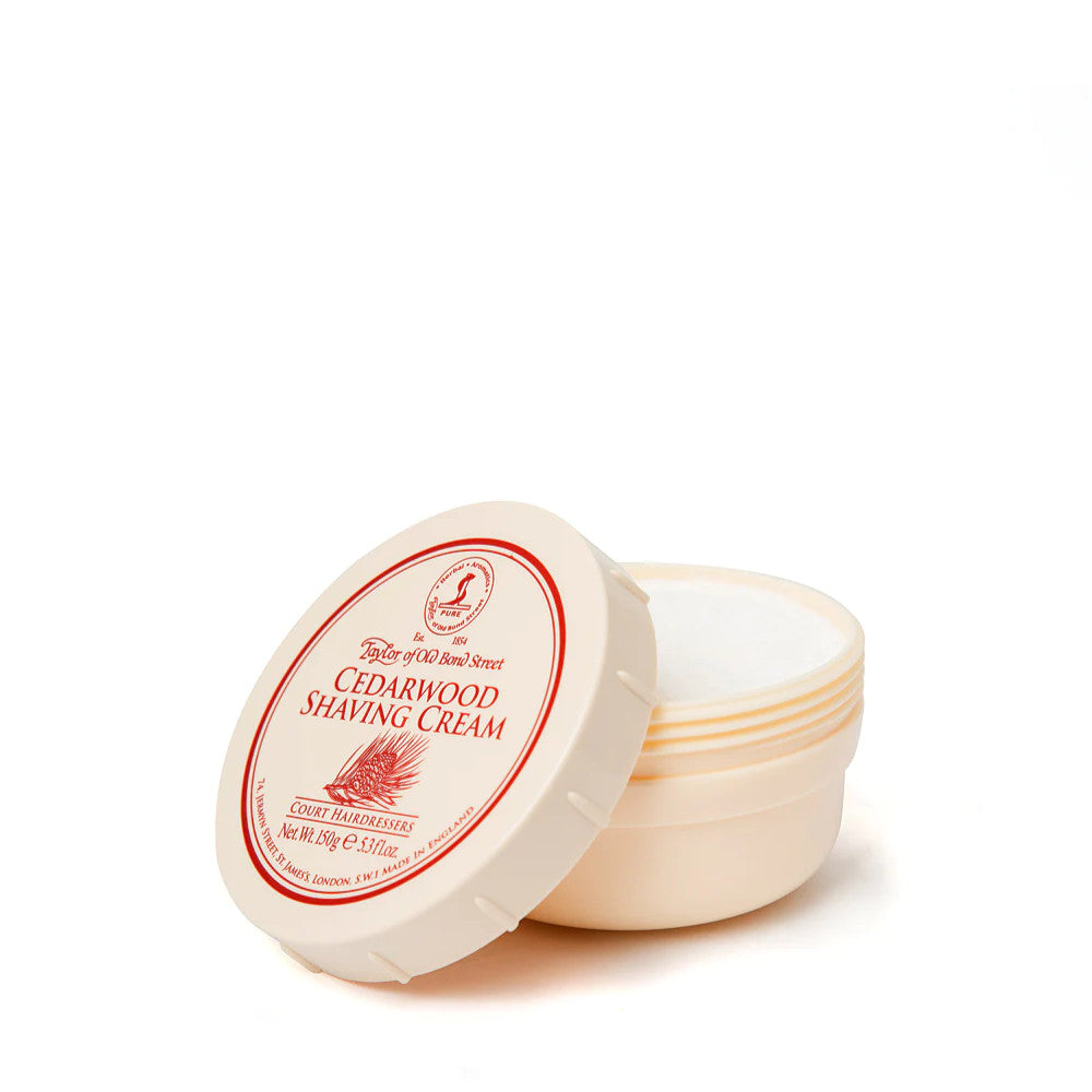 Cedarwood Shaving Cream Bowl 150g