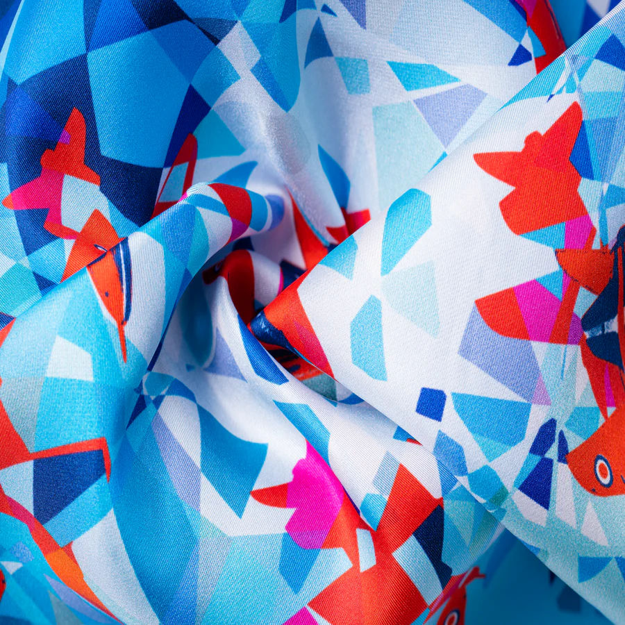 Jubilee Diamond Aerobatics Silk Pocket Square