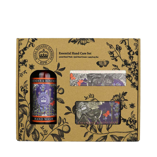 Lavender & Rosemary Essential Hand Care Gift Box