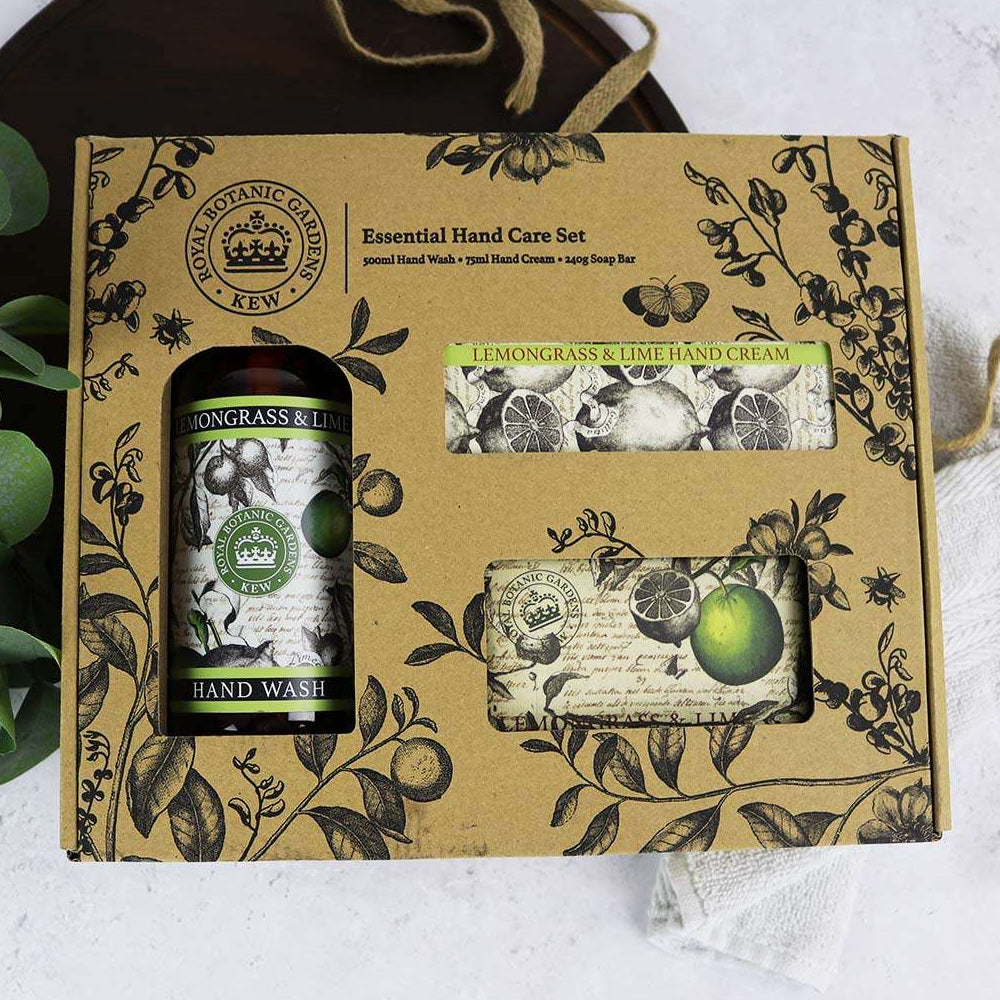 Lemongrass & Lime Essential Hand Care Gift Box