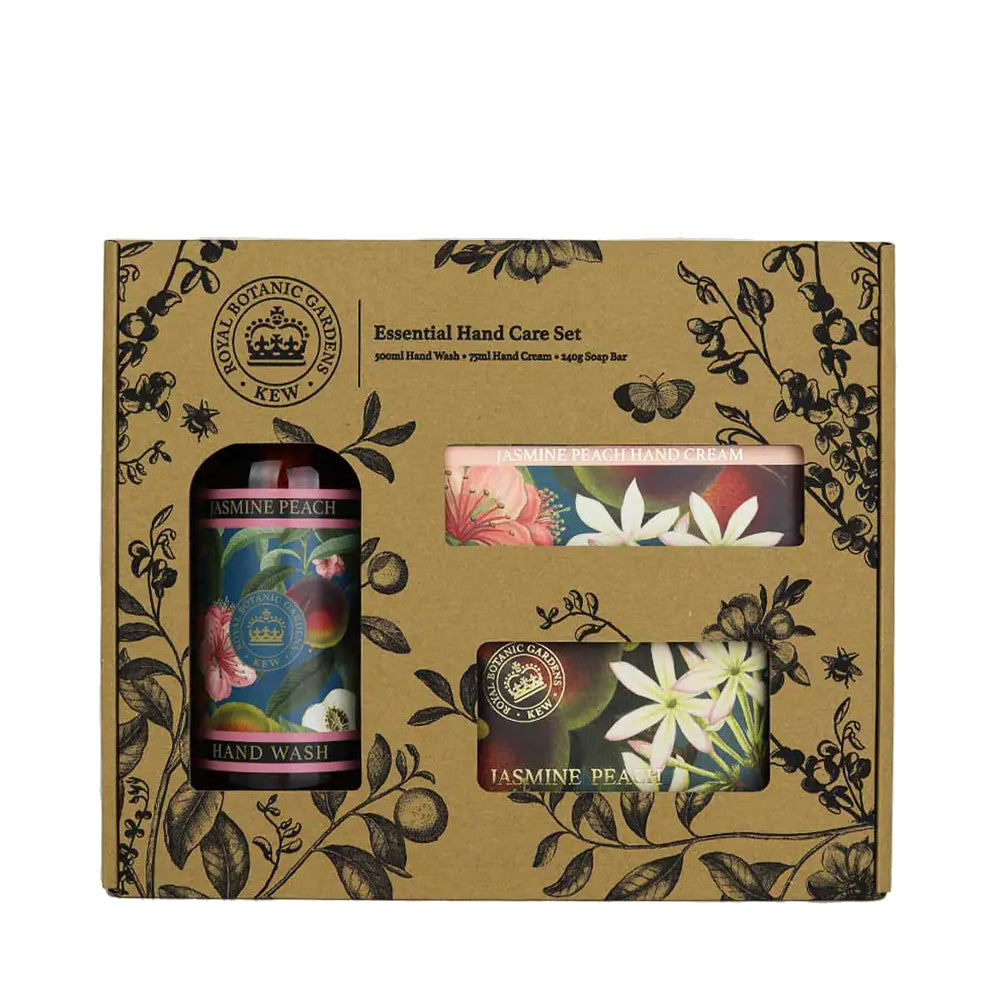 Jasmine Peach Essential Hand Care Gift Box