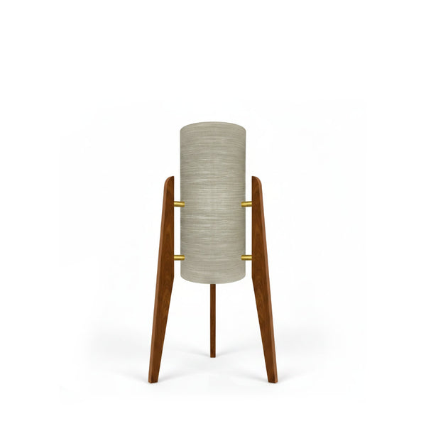 Saturn Mid Century Modern Table Lamp Rocket Beige