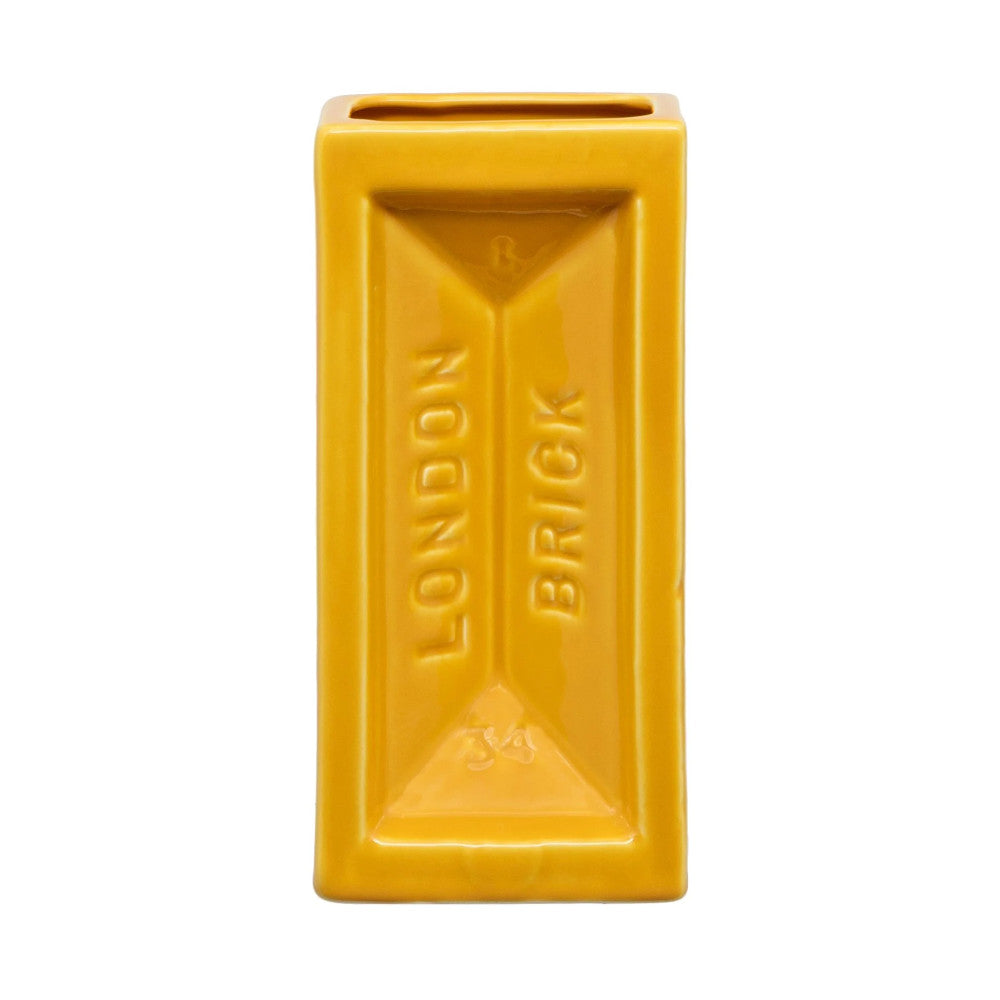 London Brick Vase Yellow