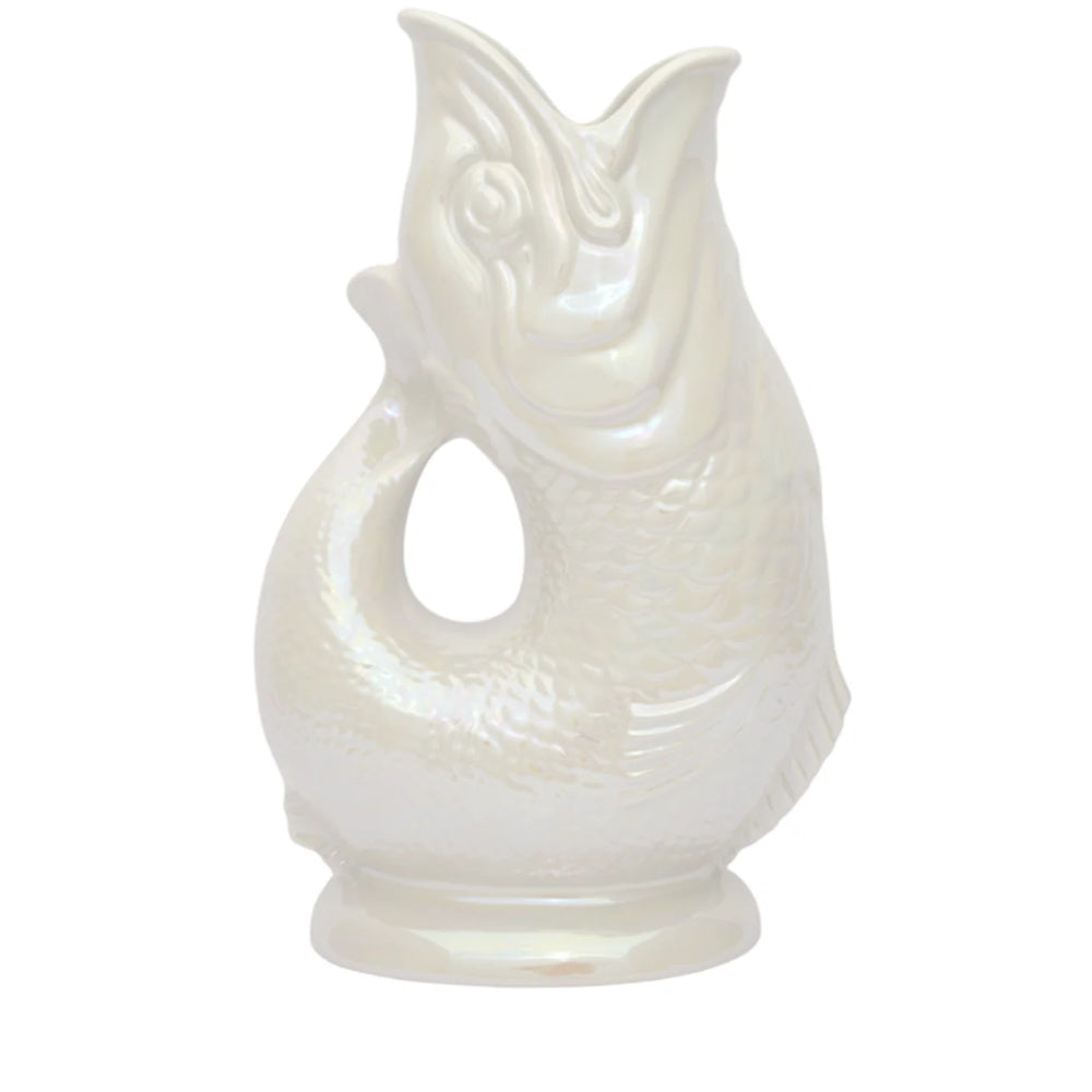 Pearl Lustre Gluggle Jug Pitcher 1.2L