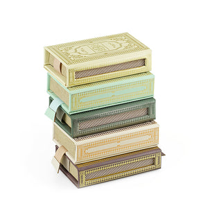 Plum Leather Refillable Matchbox