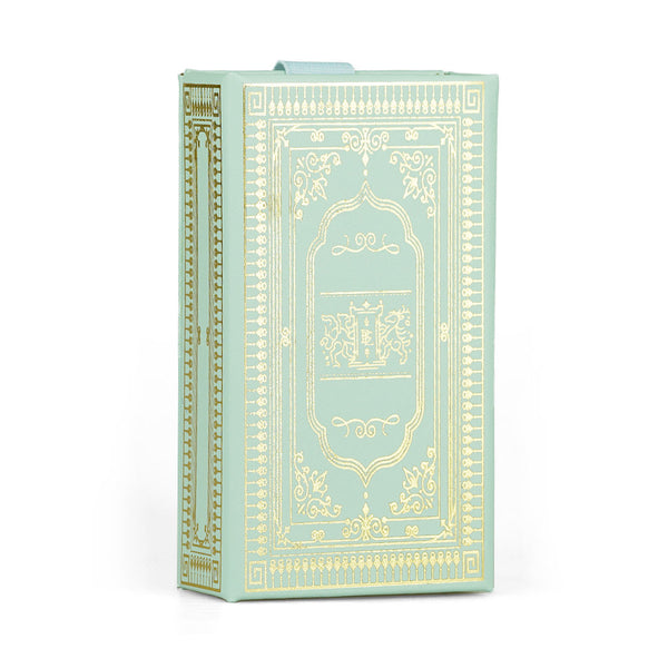 Teal Leather Refillable Matchbox