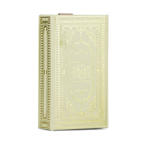 Cream Leather Refillable Matchbox