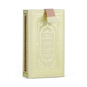Cream Leather Refillable Matchbox