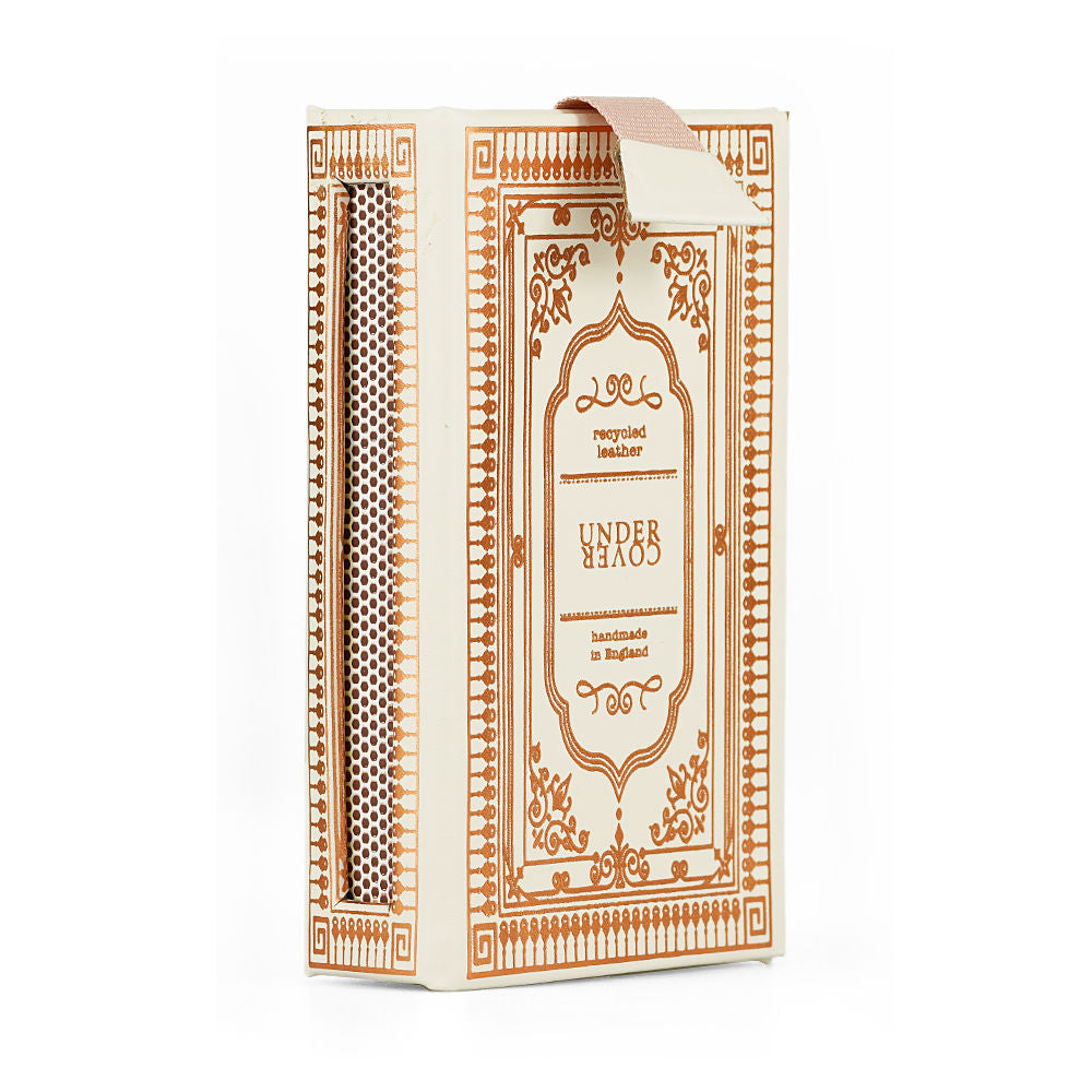 Blush Leather Refillable Matchbox