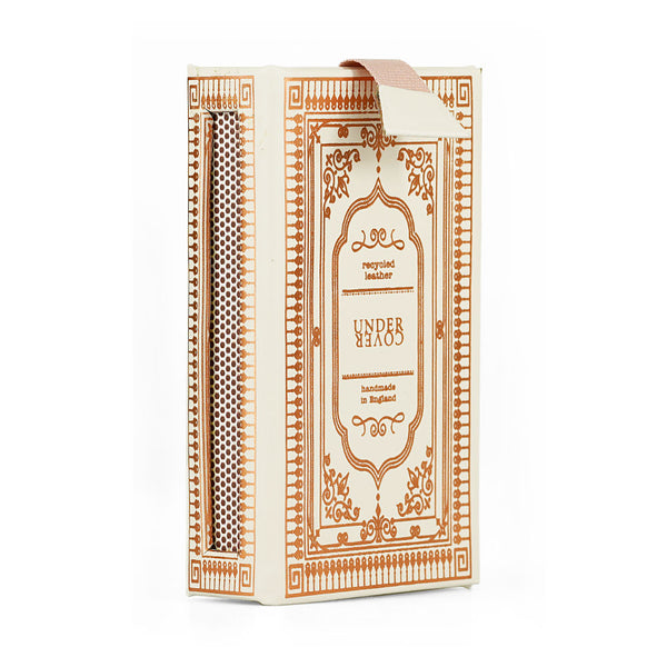 Blush Leather Refillable Matchbox