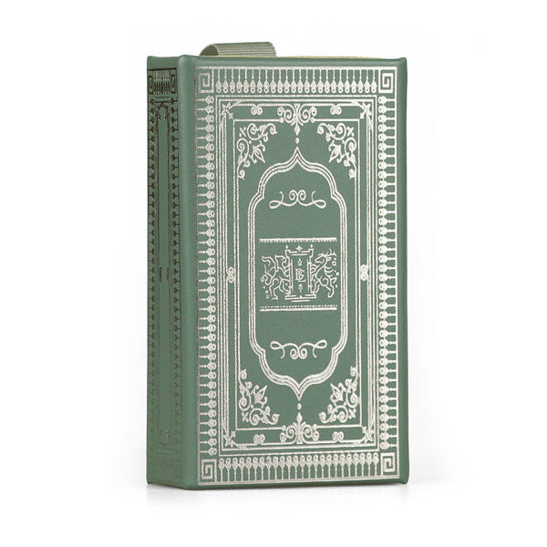 Silver Leather Refillable Matchbox
