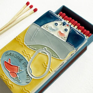 Sardine Piccanti Ceramic Matchbox Limited Edition