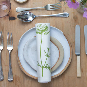 Garden Flowers Napkins Set Of 6