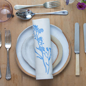 Garden Flowers Napkins Set Of 6