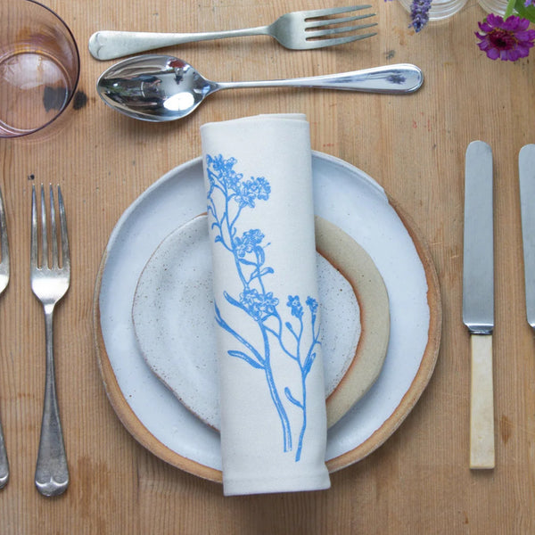 Garden Flowers Napkins Set Of 6