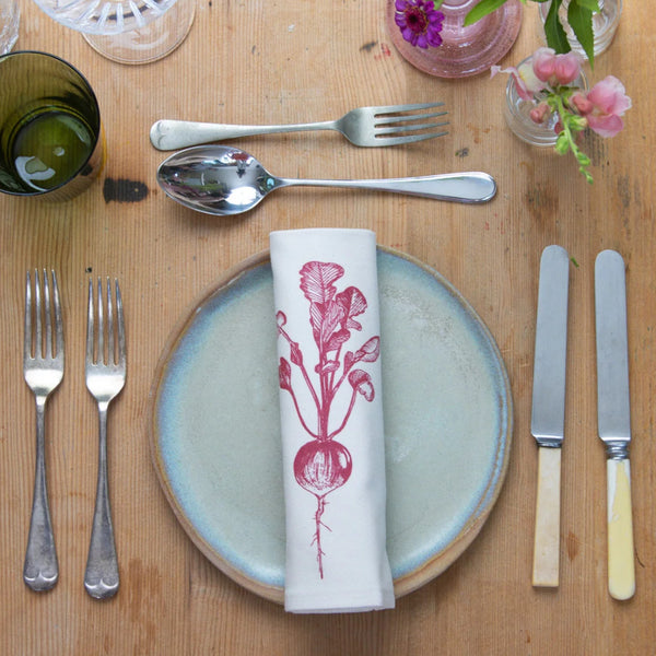 Harvest Vegetable Napkins Set Of 6