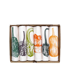 Squash Napkins Set Of 6