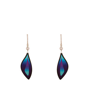 Ocean Purple Drop Earrings