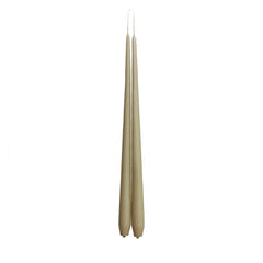 Olive Tapered Dinner Candle Hanging Pair