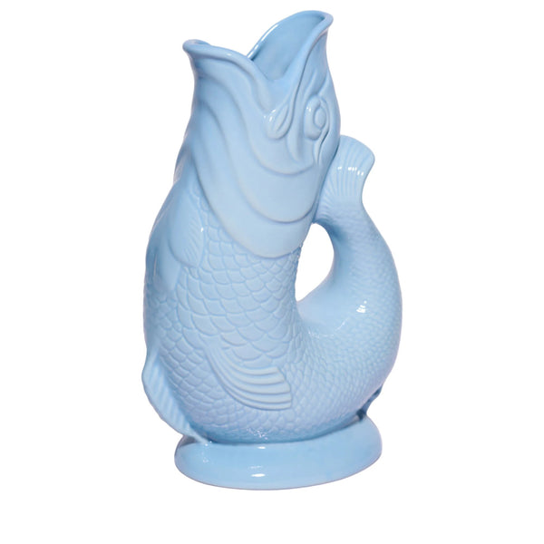 Pale Blue Gluggle Jug Pitcher 1.2L